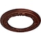 Ekena Millwork Roped Medway Ceiling Medallion (Canopies up to 7 1/2"), 12 1/4"OD x 7 1/2"ID x 7/8"P, Antique Copper CM12MEACS - alternate 2